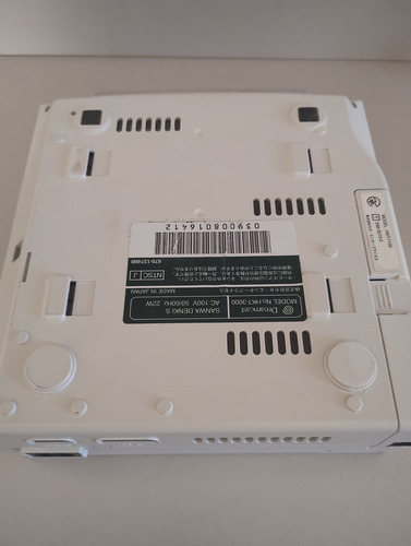 Sega Dreamcast + Controle Original + Jogos Branco (Usado)