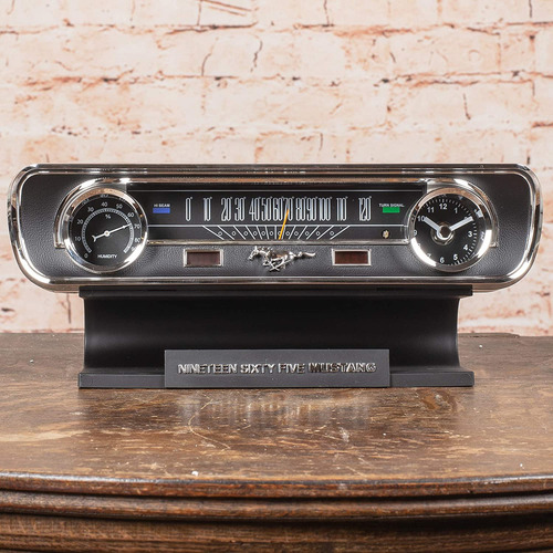 Ford 1965 Mustang Vintage Dashboard Mesa Termometro Reloj D