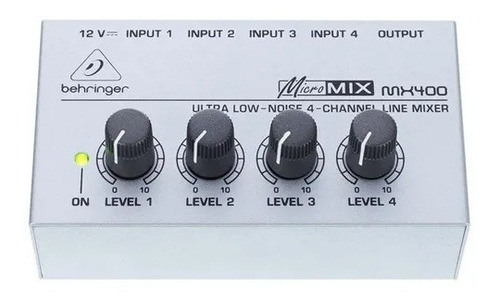 Behringer Mx400 Micromix 4 Canales Mixer