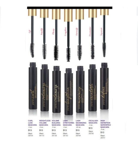 Jafra Mascara Para Pestañas Lengthen Alarga A Prueba De Agua Negro