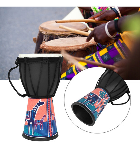 (c) Tambor Africano Instrumento Musical De Batería Para Niño