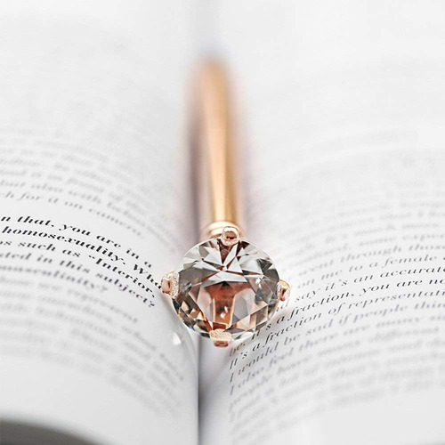 Longkey Diamond Pens Bolígrafo Diamante Cristal Grande Metal