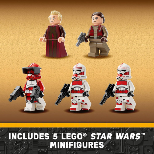 Lego Star Wars: The Clone Wars Coruscant Guard Gunship 75...