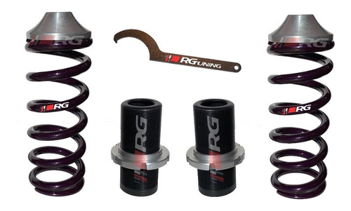 Kit Fiat 128 147 Duna Uno Trasero Suspension Regulable