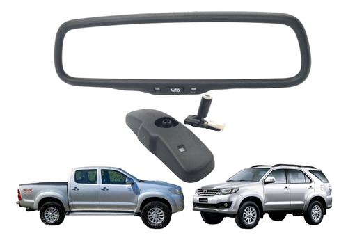 Retrovisor Interno Hilux Sw4 2006 A 2015 878100w111 Detalhe