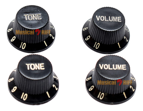 Knobs Andaluz Kp (kit C/2vol+2ton) Preto