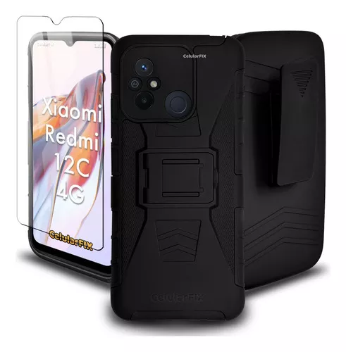 Funda Full Protection Xiaomi Redmi 12C negro - Comprar online