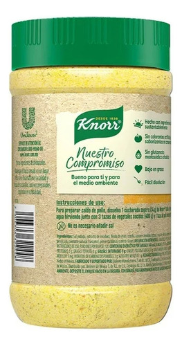 2 Pzs Caldo De Pollo Knorr Natural 420 G