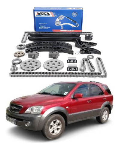 Kit Cadenas Tiempo Sorento 2008 V6 3.8