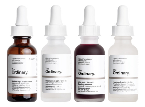 Retinol, Niacinamide, Peeling Y Hyaluronic - The Ordinary