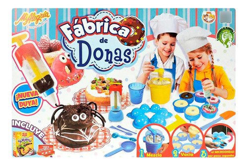 Fábrica De Donas, Mini Chef, Juguetes Mí Alegría