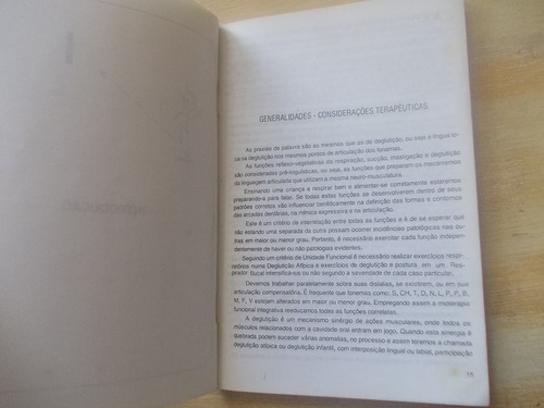 Livro Deglutição Atípica - C. H. Agustoni - Reeducação