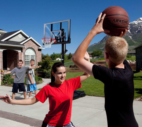 Lifetime Sistema De Baloncesto Portátil Con Tablero