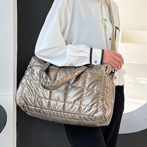 Bolso Bandolera Acolchado Para Mujer, Bolso Cruzado, Bolso