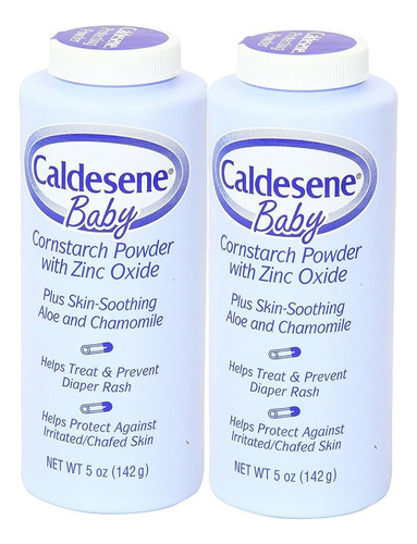 Caldesene Baby Cornstarch Polvo Con Oxido De Zinc 5 Oz (paq