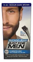 Comprar Tinte Just For Men Barba y Bigote tono castaño oscuro medio para barba