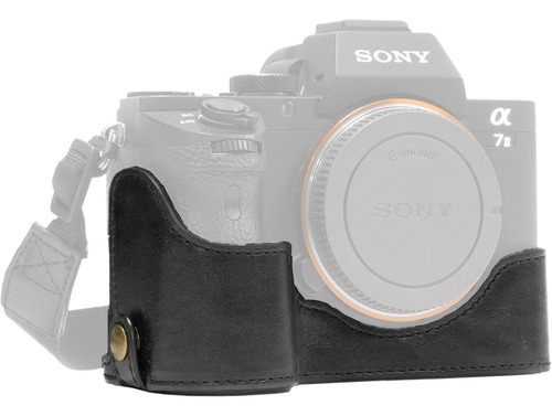 Megagear Ever Ready Leather Half Case And Strap For Sony A7s