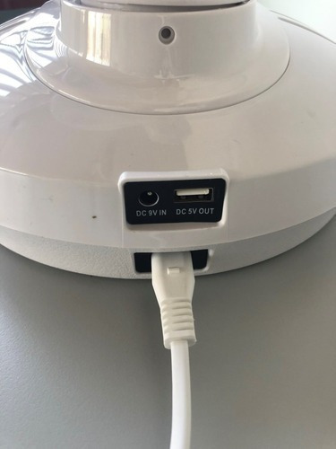 Ventilador Recargable Usb Kendal 16 Blanco