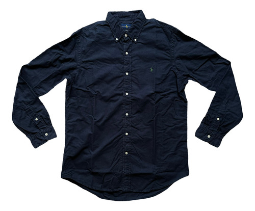 Camisa Polo Ralph Lauren Oxford Azul Obscuro, Classic Fit
