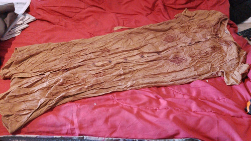 Baton O Vestido Dama Marron P/dama Talle L Hecho En India