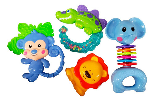 Set Sonajeros Sonajas Para Bebe Sunlike 800-4e