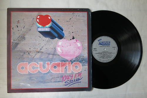 Vinyl Vinilo Lp Acetato Acuario 104.9 Fm Stereo Irresistible