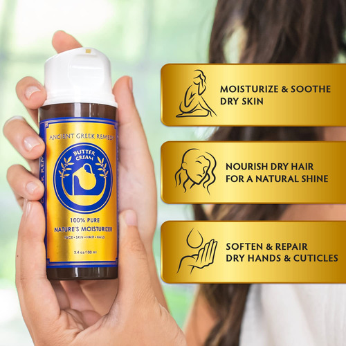 Crema Hidratante Para Rostro Y Cuerpo Con Remedio Griego Ant