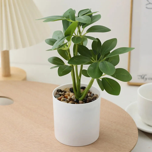 Plantas Artificiales En Maceta Schefflera Octophylla