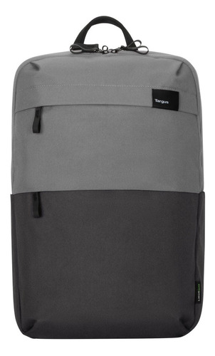 Mochila Targus Sagano Ecosmart Tbb634gl 16'' Negra/gris