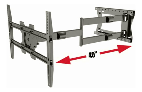 Physix 2100 Long Arm Tv Wall Mount For 32-75 Inch Screens