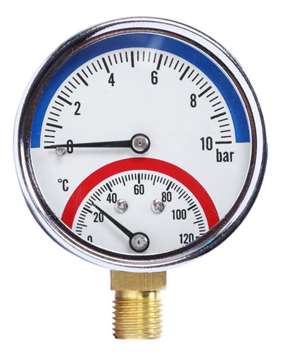 Manómetro Mecánico De Rosca G1/4 De Doble Escala [s]