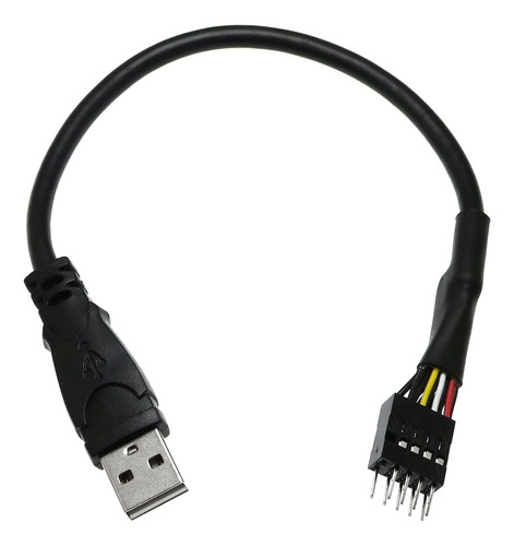 Bairong - Cable Usb Idc Dupont Macho De 9 Pines A Usb 2.0 Ti