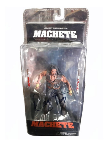 Neca Original Machete Robert Rodriguez´s Autografiada 