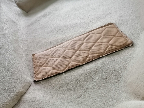 Piso D Alfombra Beige Para Mk2/a2 Golf/jetta Pisapie En Piel