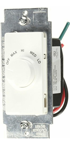 Control De Ventilador Rotativo Y Dimmer 1.5 A 120v