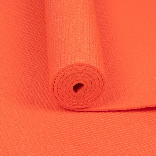 Colchoneta Para Ejercicios Mat Yoga Pilates Gimnasia Naranja