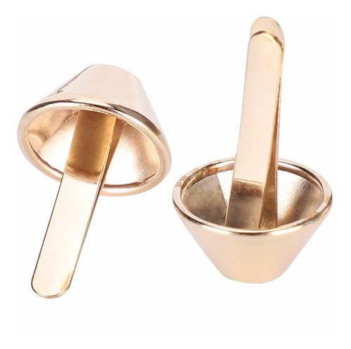 200pcs Handbag Feet Studs Golden Bottom Stud Bag Feet Purse