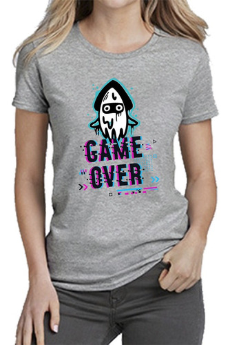 Camiseta Algodón Estampado Personalizada Gamer Video Juegos 