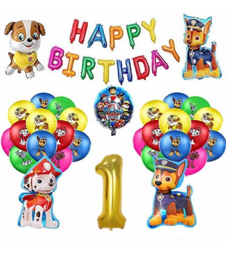 Globos Personajes Paw Patrol