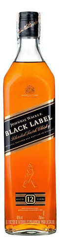 Johnny Walker Black Label Etiqueta Negra 1 Litro