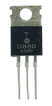 Transistor 2sd880 3a60v Npn 2 Unidades