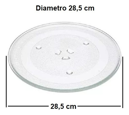 Plato Para Microondas Daewoo Kor-860a Con Su Aro Giratorio