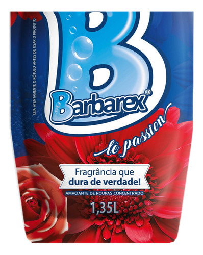 Amaciante Concentrado Le Passion 1,35 Litros Barbarex