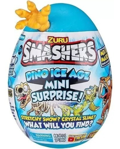 Smashers Dino Ice Surpresa Ovo Pequeno - F00630 - Fun