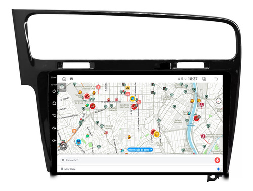 Multimidia Golf Mk7 9p Qled Android Carplay 2gb 32gb