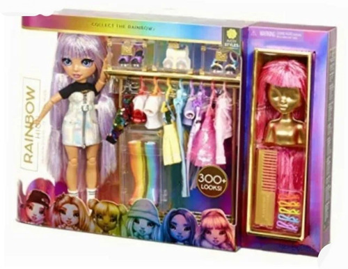 Rainbow High Muñeca Avery Styles Fashion Estudio.