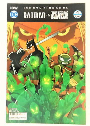 Las Aventuras De Batman Y Las Tortugas Ninja #4 - Ecc España