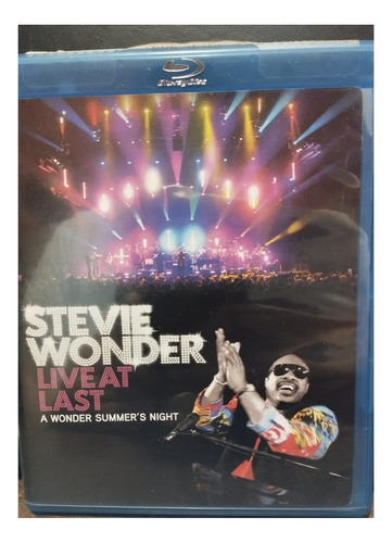 Blu-ray - Stevie Wonder - Live At Last - Usado