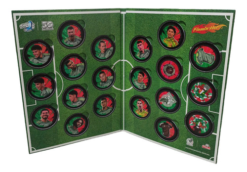 Álbum Coleccionador De Tazos Sabritas Selección Mexicana (Usado)