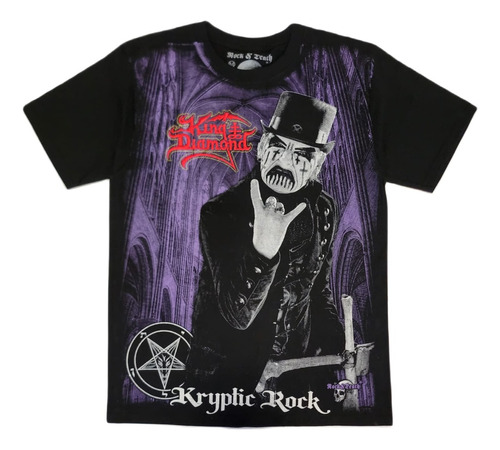 Playera Rock King Diamond Kryptic Rock 